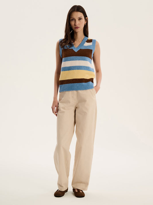 Trinny Stripe Sweater Vest