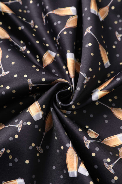 Amanda Champagne Swing Dress