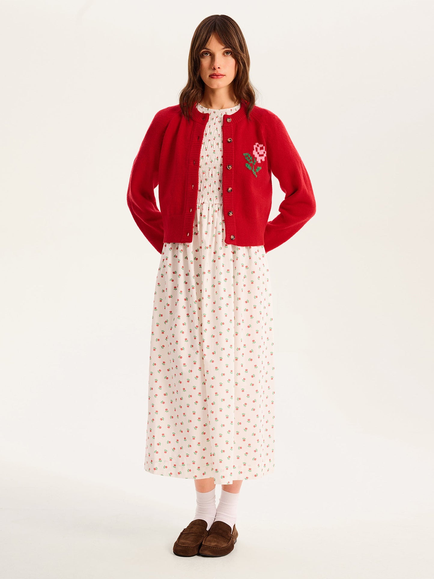 August Rose Cardigan