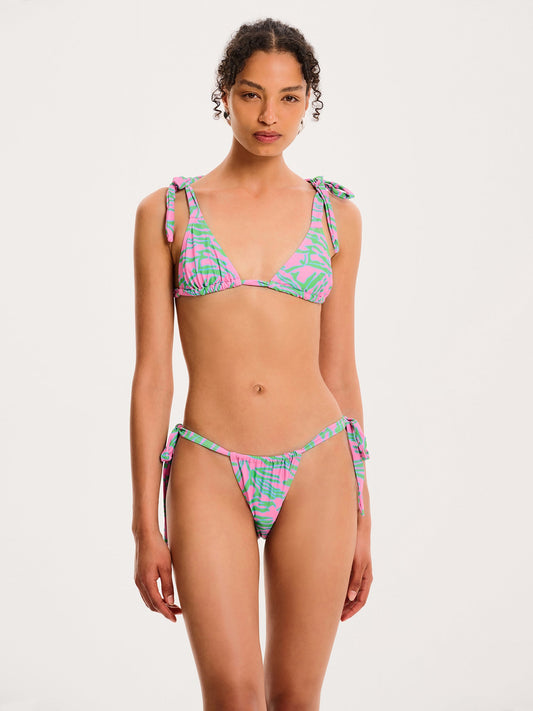 Ayla Tiger Print Bikini Bottom
