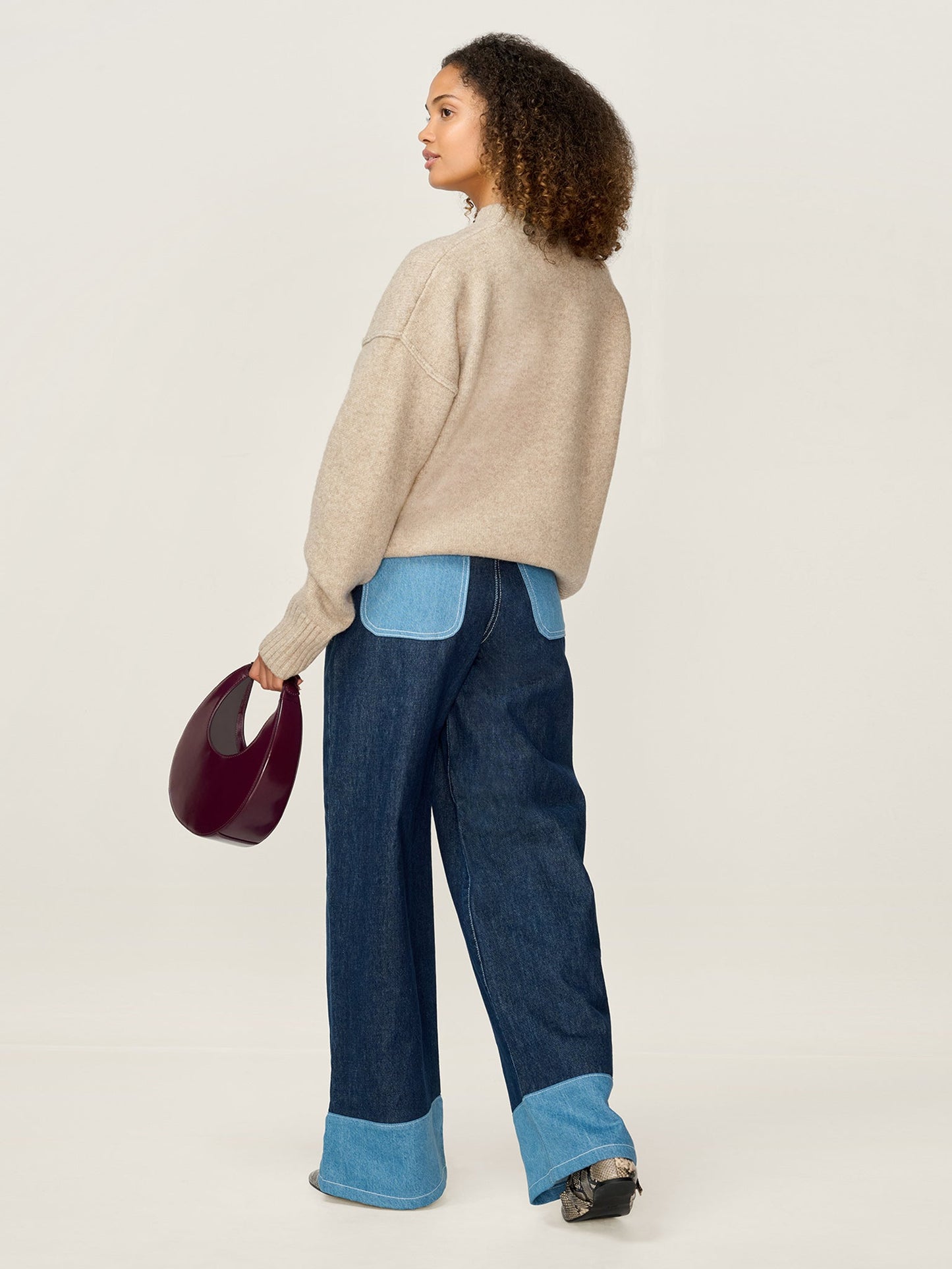 Clementine Jumper in Oatmeal