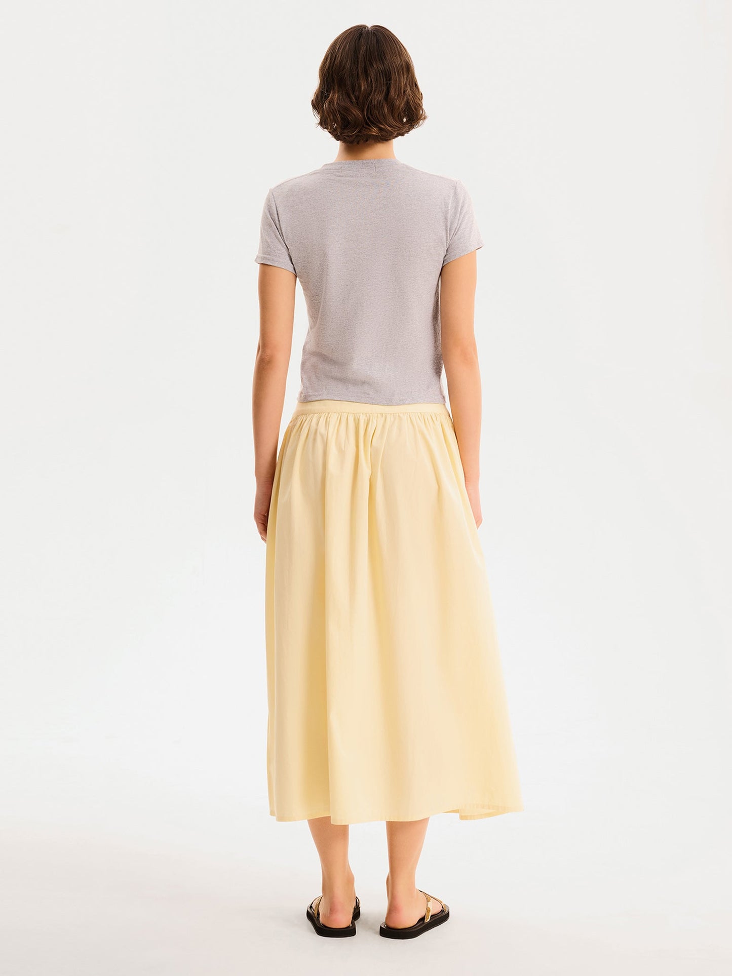 Darcie Skirt in Butter Yellow