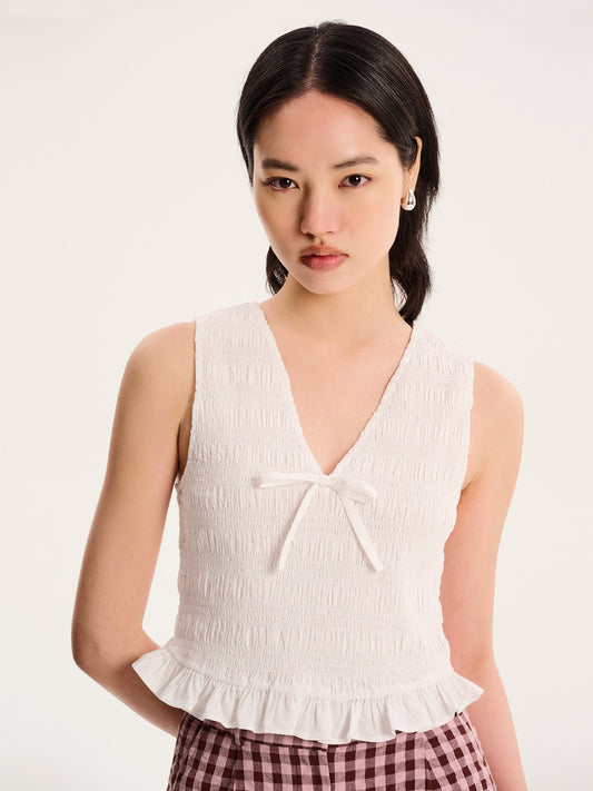 Florrie Top in White