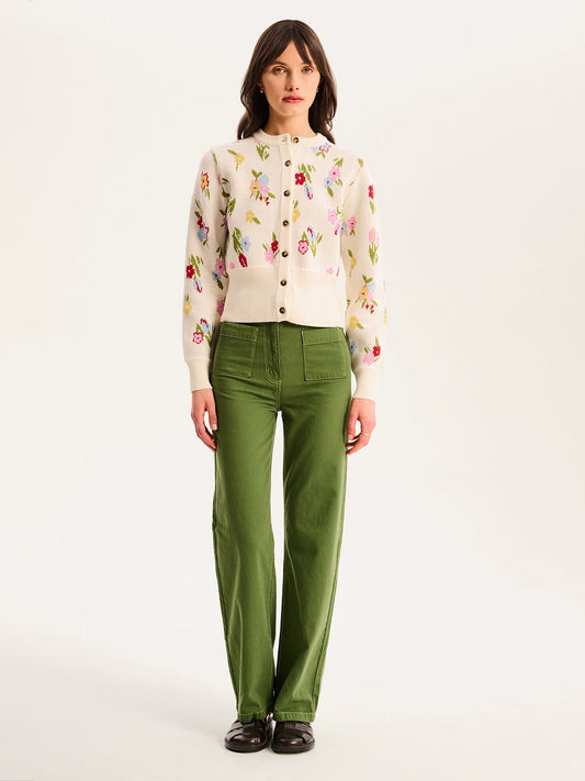 Flynn Floral Cardigan