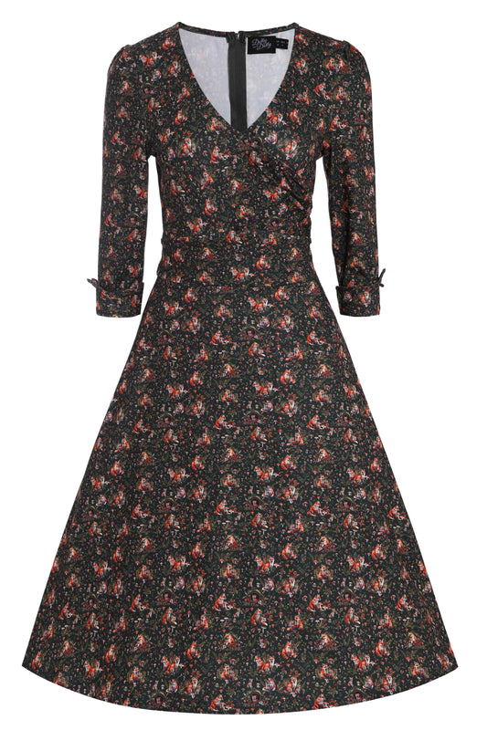 Katherine Fox Den Long Sleeved Dress