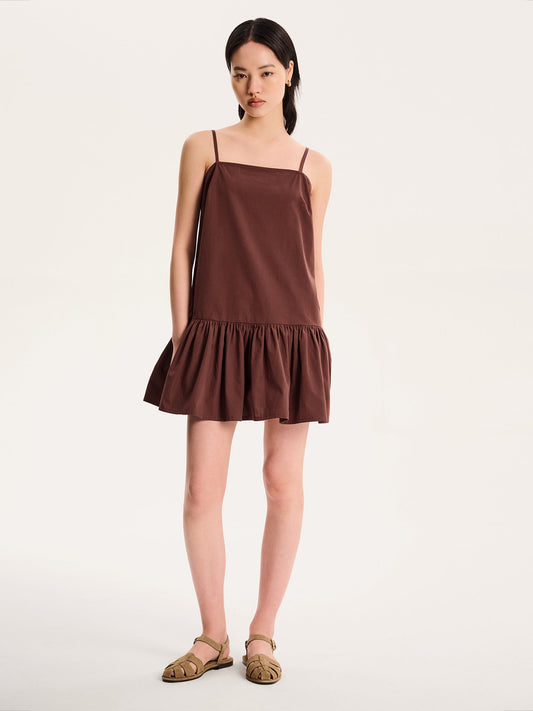Meryl Dress in Chocolate