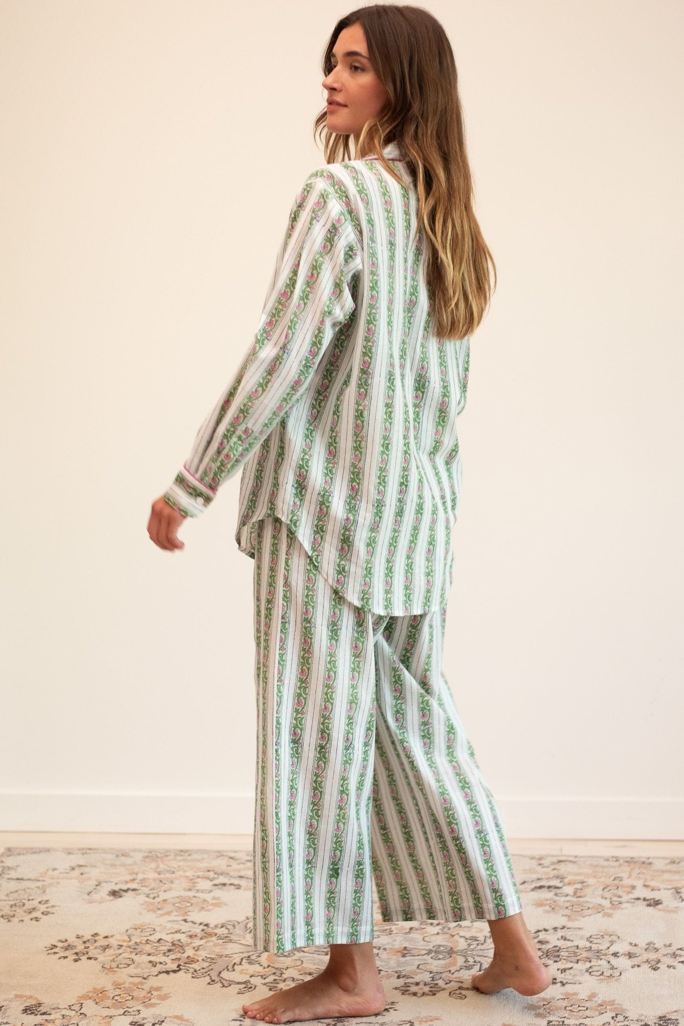 Iris Top in Sweet Pea Stripe