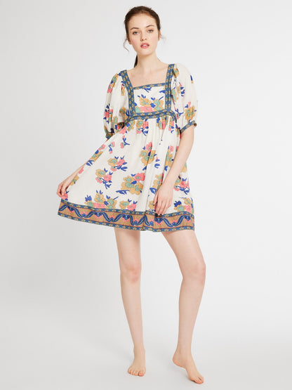 Liesl Dress in Persian Rose