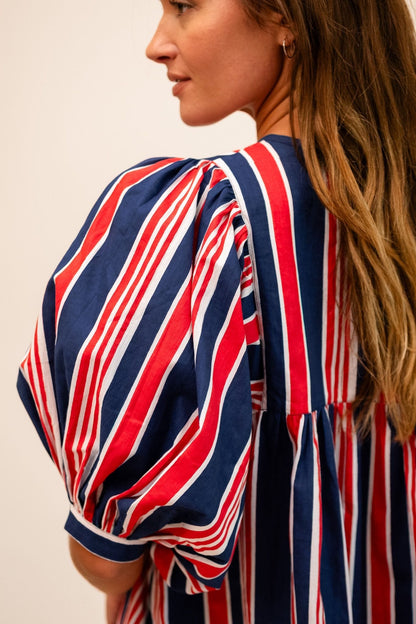Thalia Top in Sailing Stripe