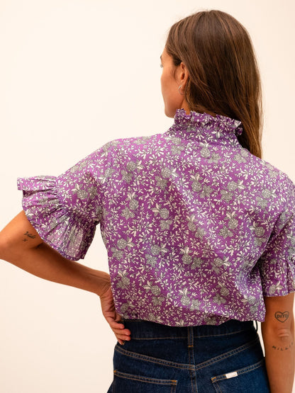 Vanessa Top in Provence Floral