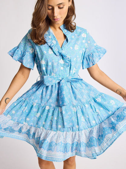 Violetta Dress in Charleston Floral