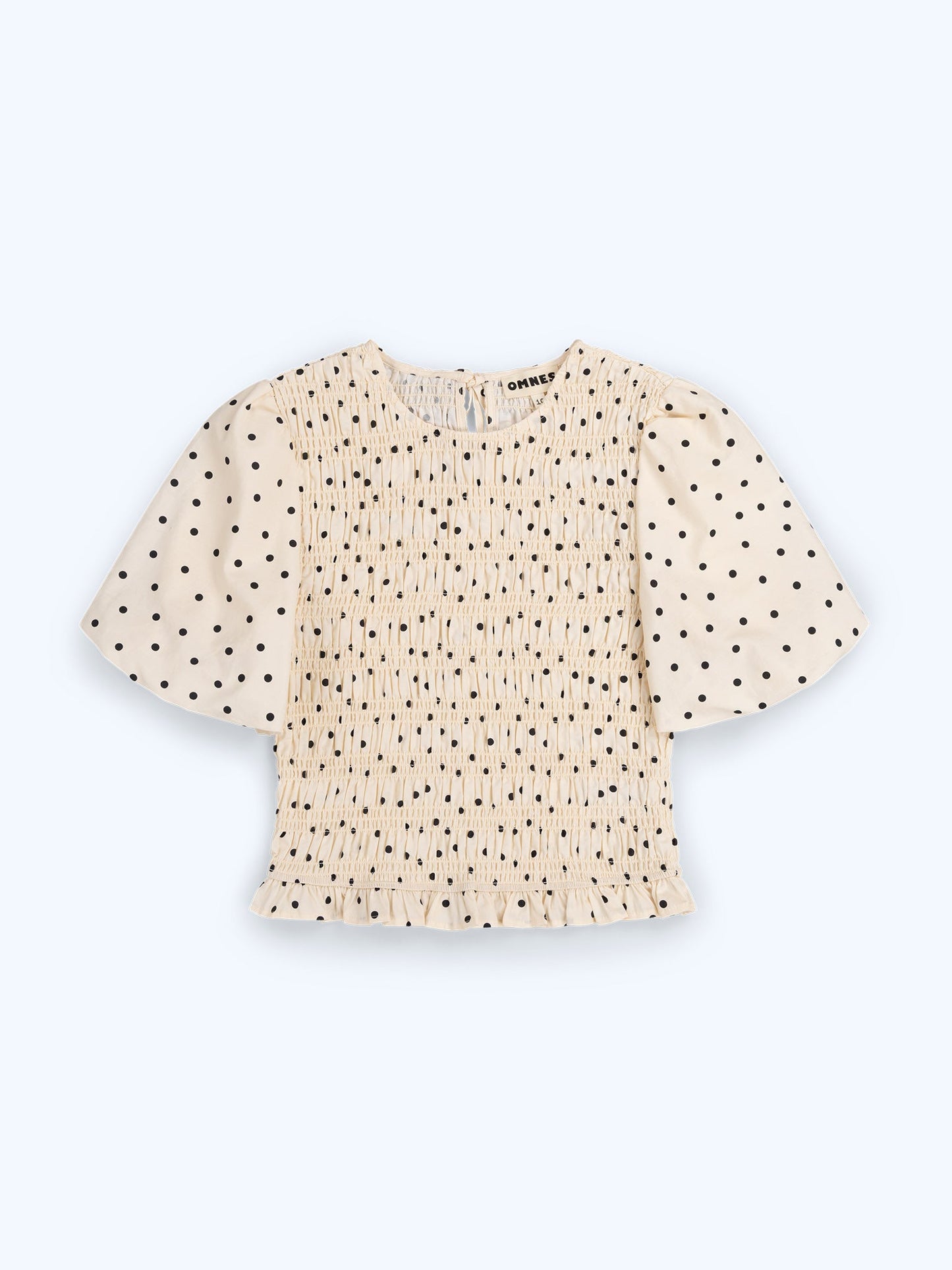 Nicolla Top in White Polka Dot