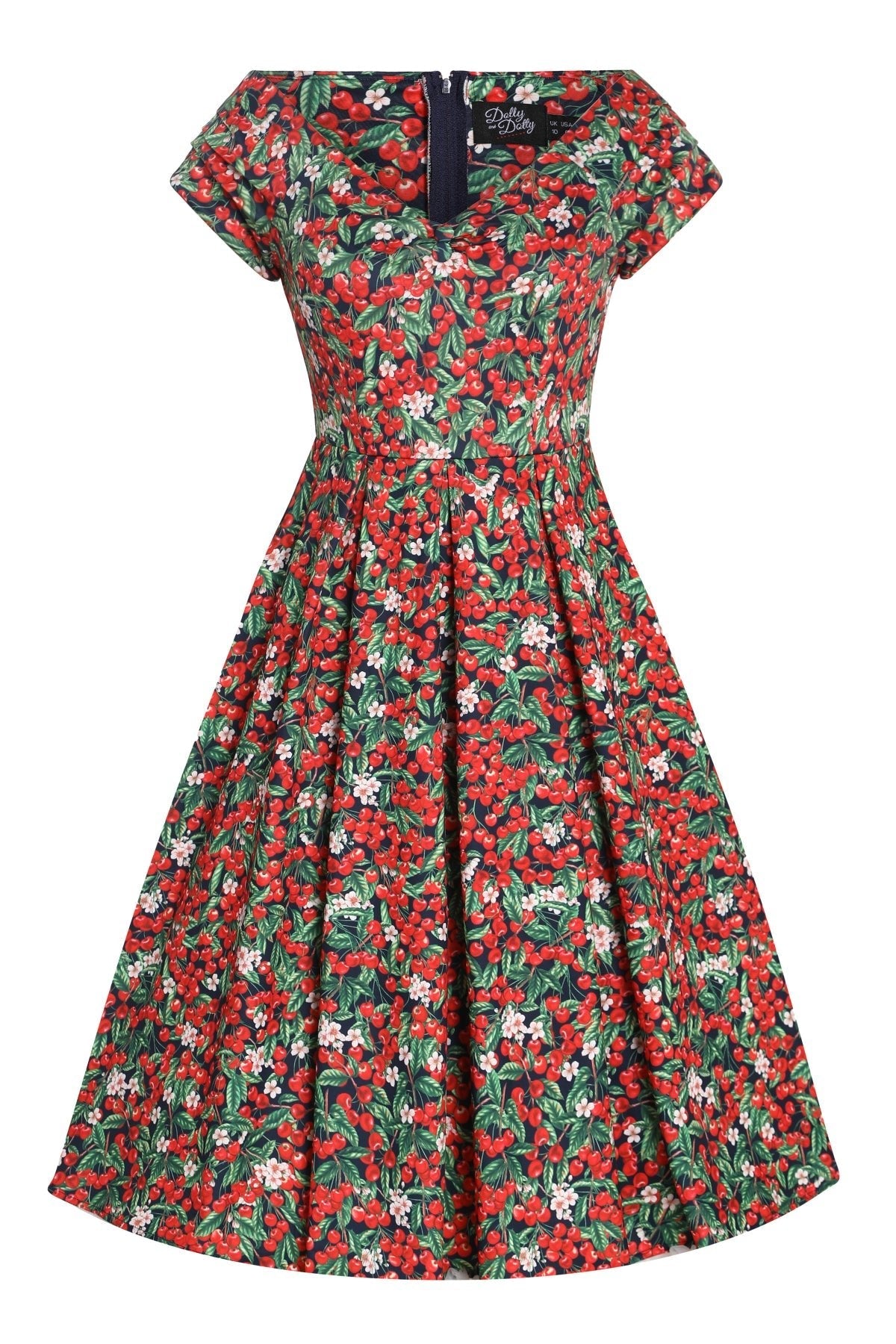 Lily Red Berry Off Shoulder Dress