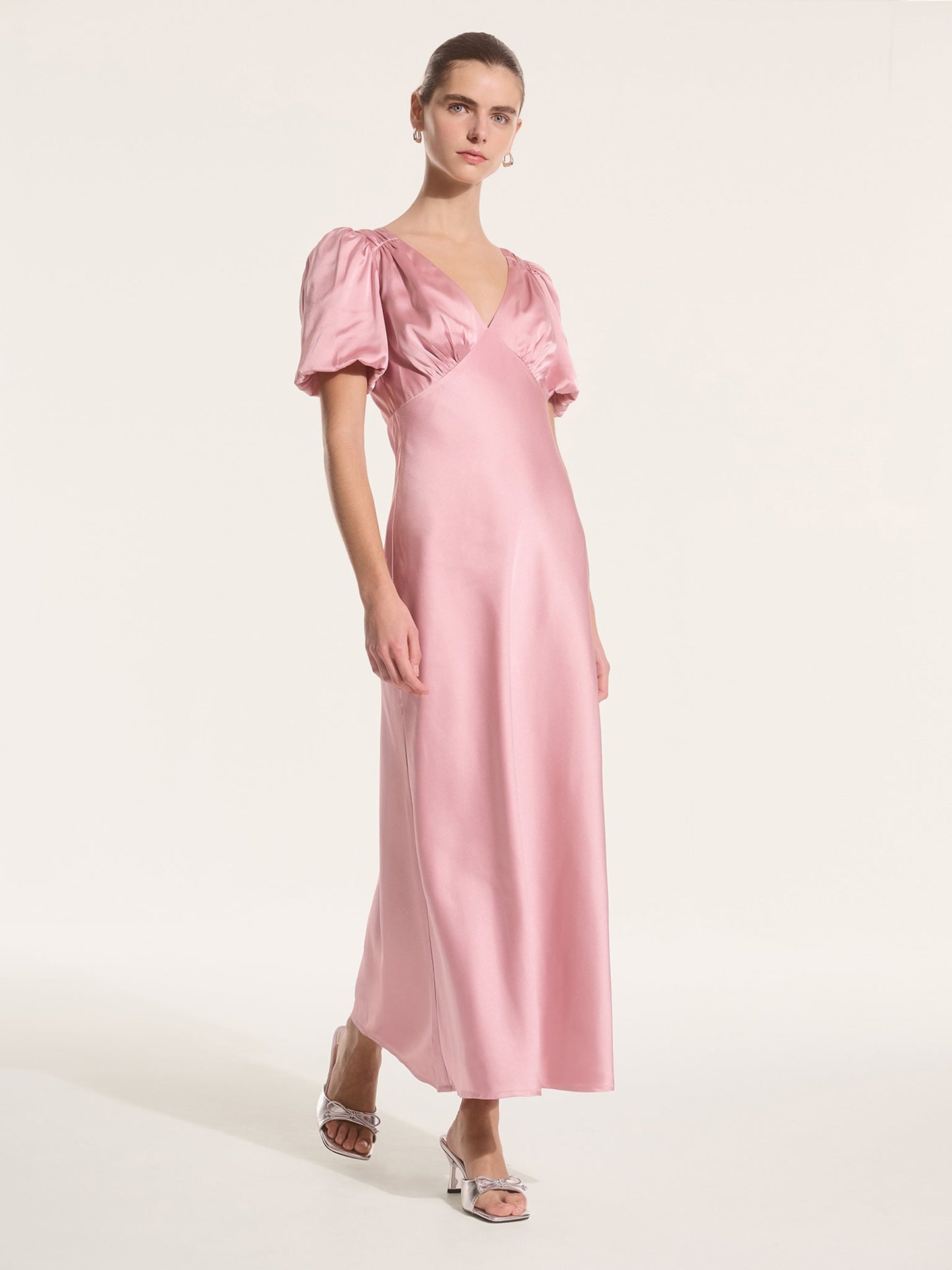 Rosie Dress in Vintage Pink