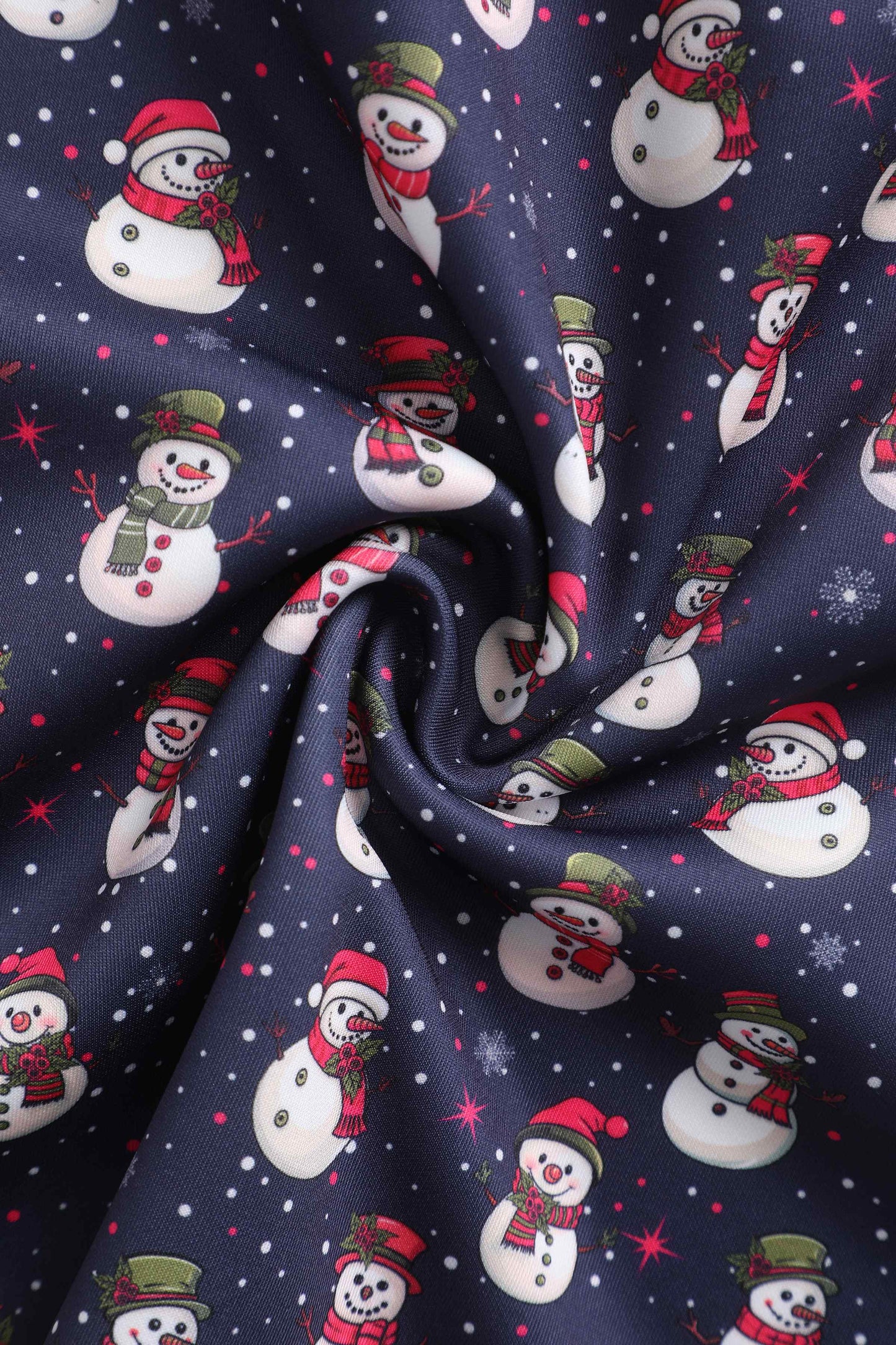 Lily Snowman Purple Circle Dress