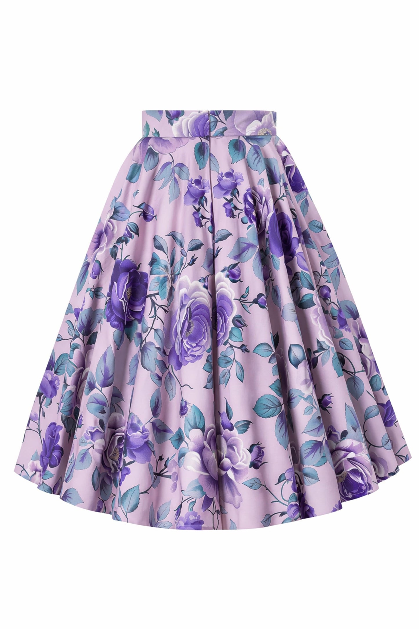 Maisie Lilac Rose Full Circle Midi Skirt